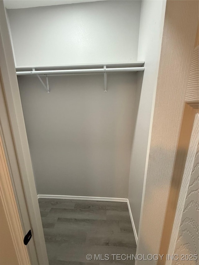 view of closet