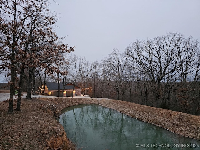 view of pool