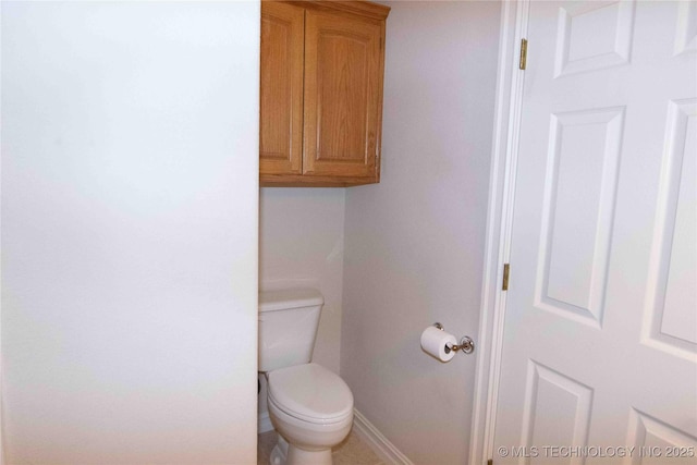 bathroom with toilet