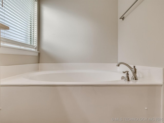 bathroom with a bathing tub