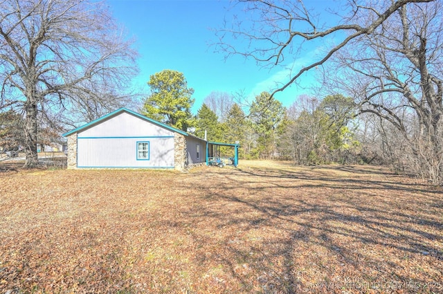 view of yard