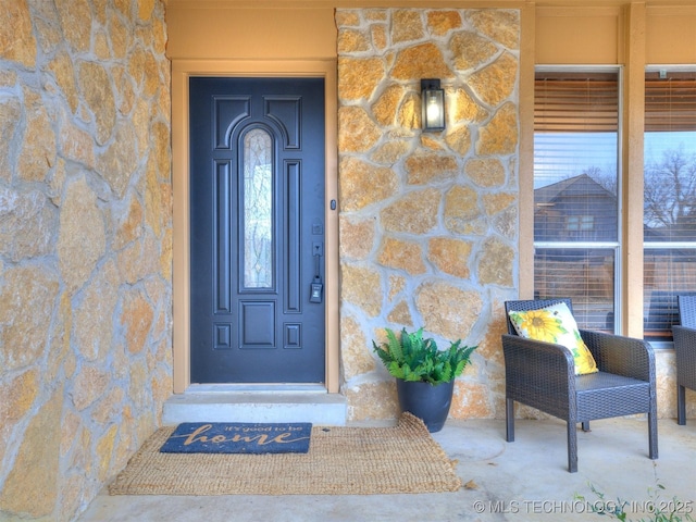 view of entrance to property