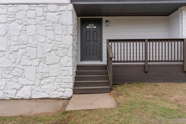 view of property entrance