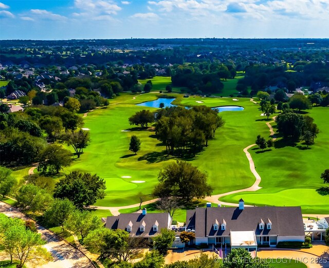 7113 E Princeton St, Broken Arrow, OK 74014 - aerial view of a nearby body of water and a local golf course