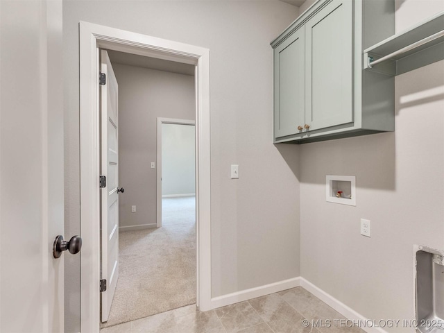 1412 N 70th St, Broken Arrow, OK 74014 - washroom featuring cabinet space and hookup for a washing machine