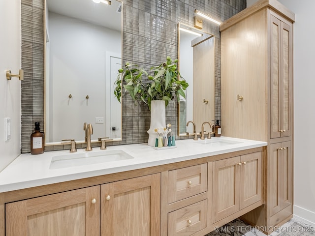 56 Center Ln N, Carlton Landing, OK 74432 - bathroom featuring double vanity