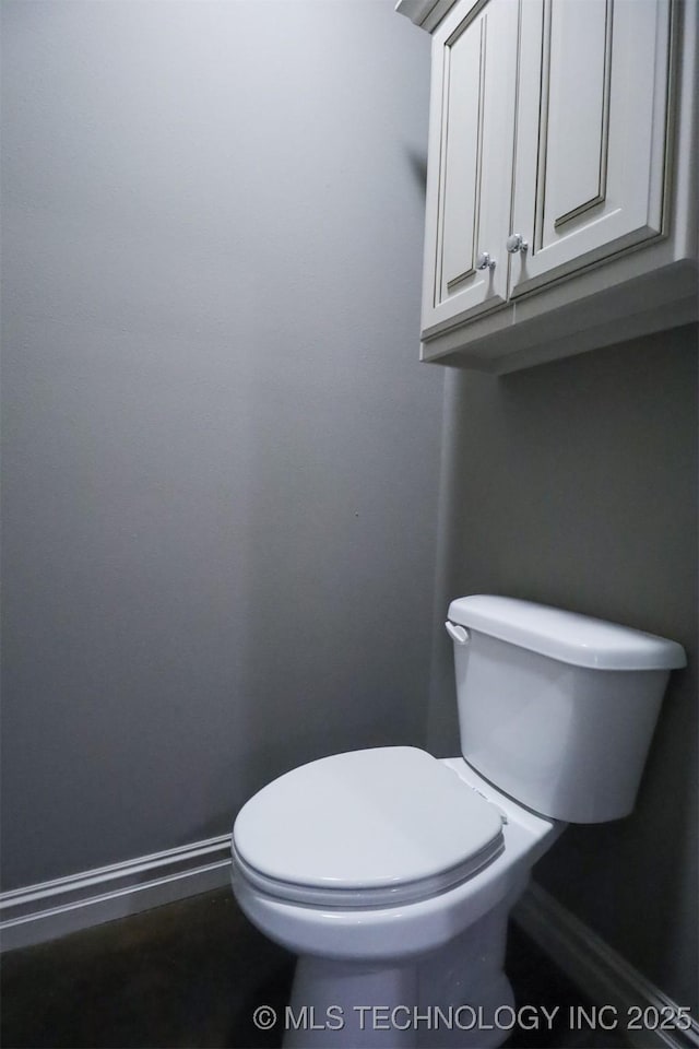 bathroom with toilet