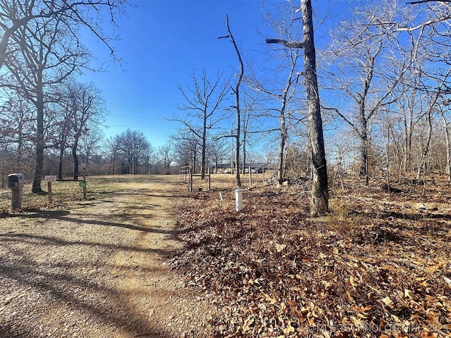 view of road