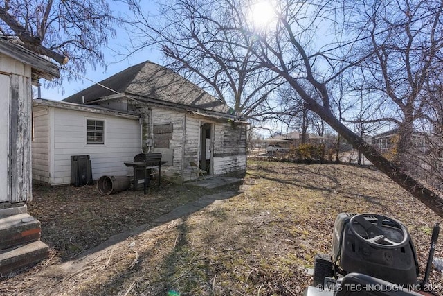 view of property exterior