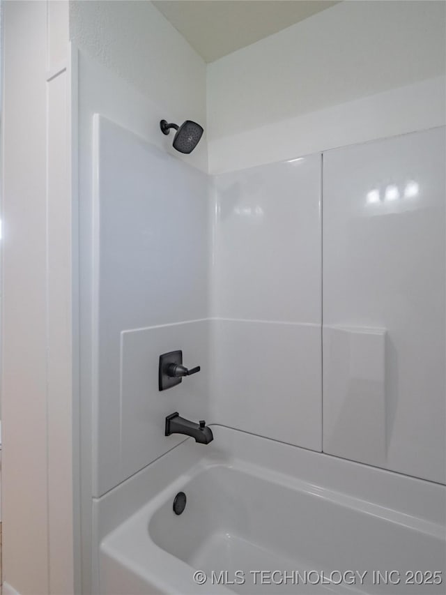 bathroom featuring tub / shower combination