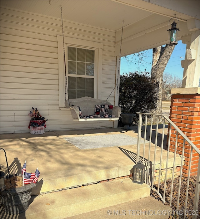 view of patio