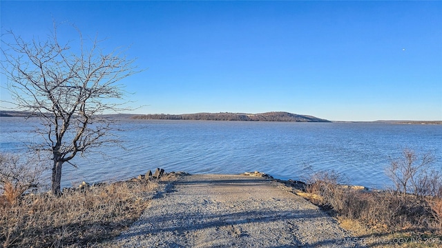 property view of water