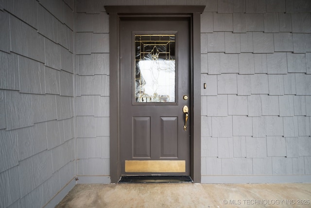 view of property entrance