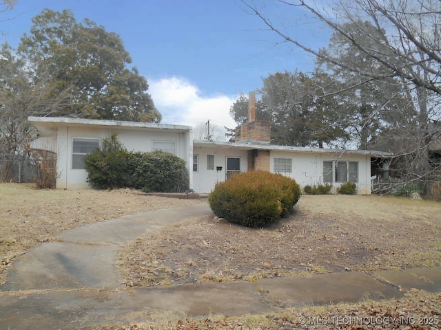 view of ranch-style house