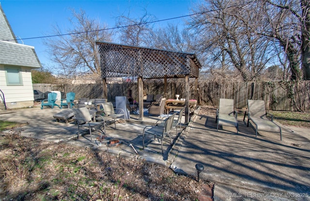 view of patio / terrace