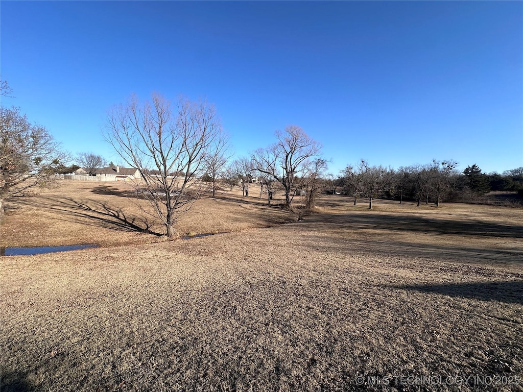 view of yard featuring a rural view