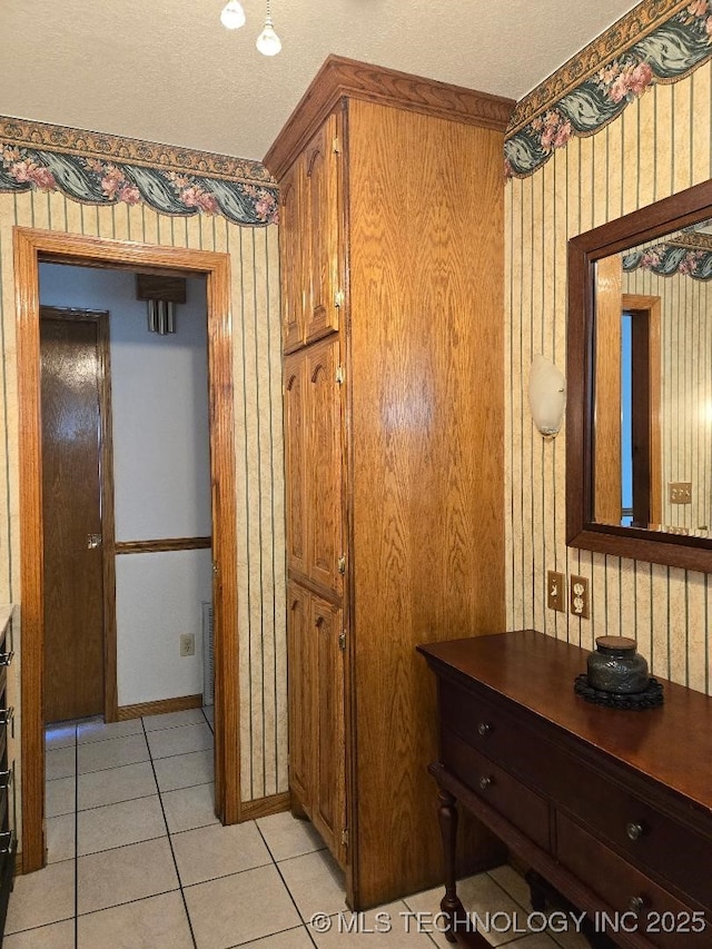 interior space featuring tile patterned floors