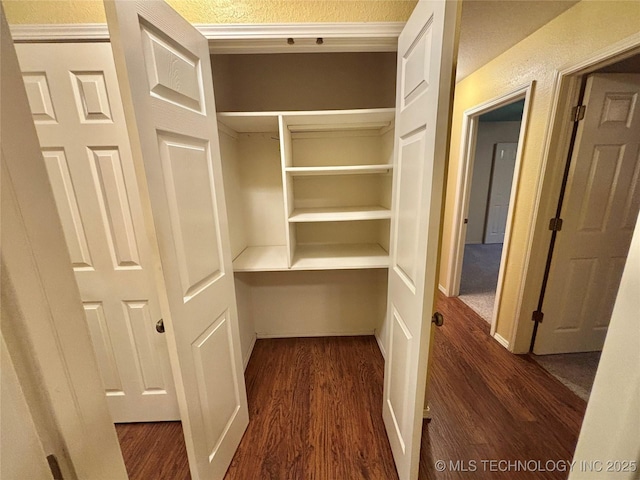 view of closet