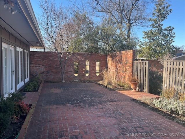 view of patio