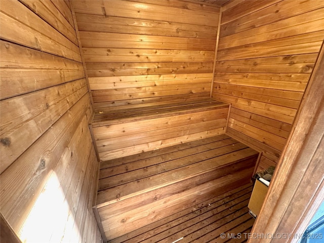 view of sauna / steam room