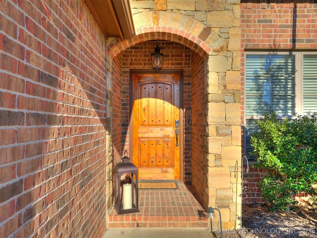 view of property entrance