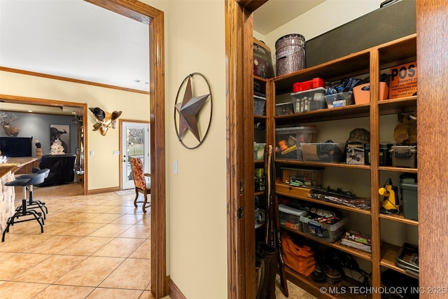 view of pantry