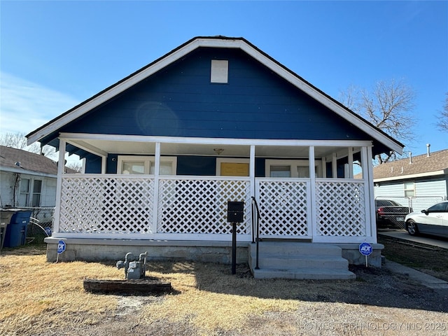 view of home's exterior