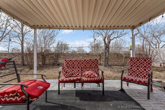 view of patio / terrace