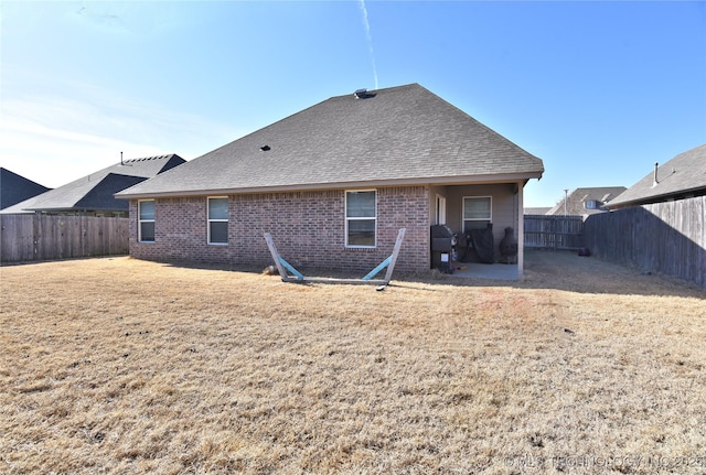 view of rear view of house