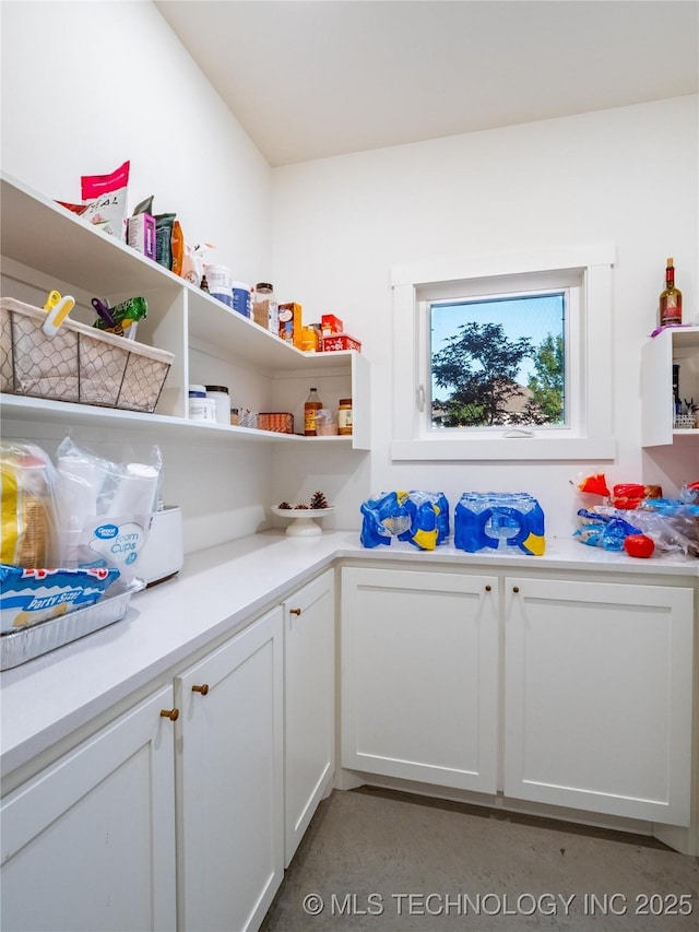 view of pantry