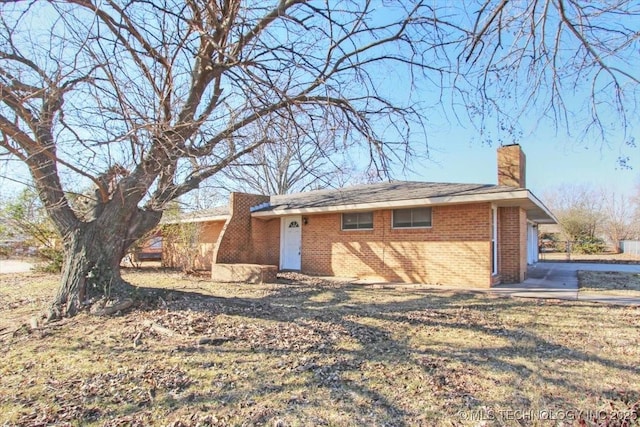 view of rear view of house