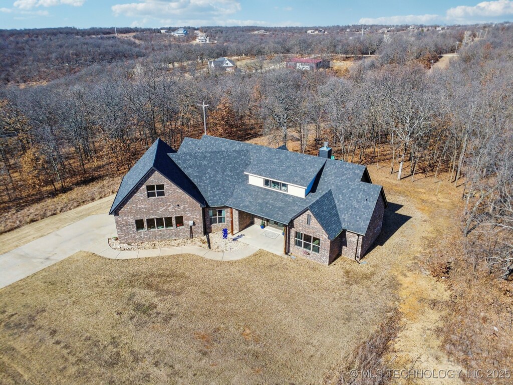 drone / aerial view