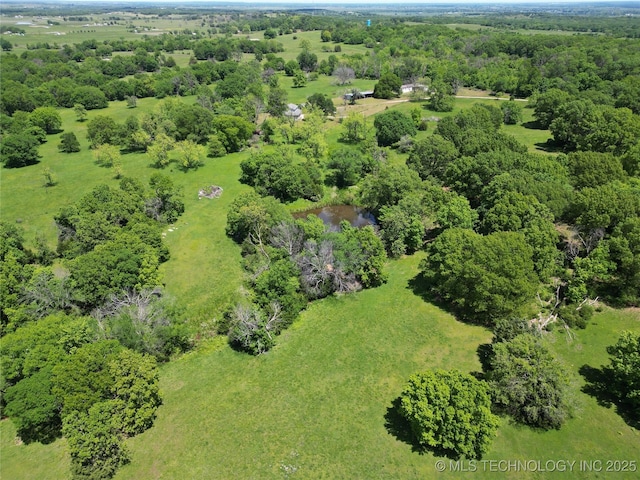 432756 E 320th Rd, Big Cabin, OK 74332 - birds eye view of property