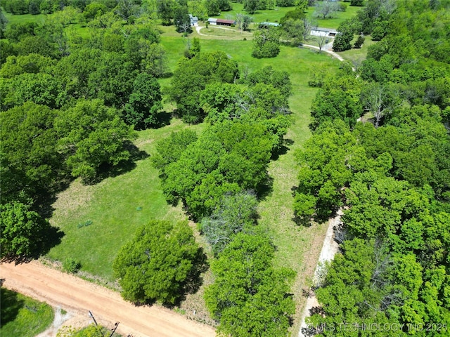 432756 E 320th Rd, Big Cabin, OK 74332 - birds eye view of property