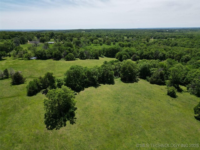 432756 E 320th Rd, Big Cabin, OK 74332 - aerial view with a view of trees