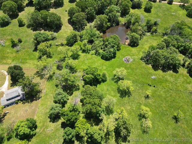 432756 E 320th Rd, Big Cabin, OK 74332 - bird's eye view