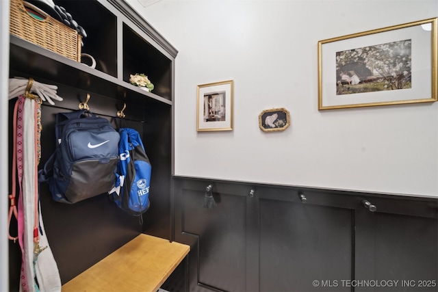 view of mudroom