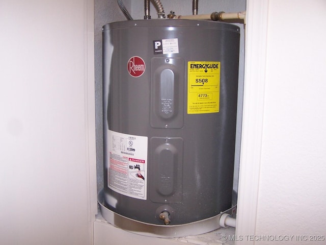 utilities featuring water heater