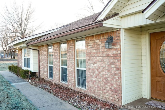 view of side of property