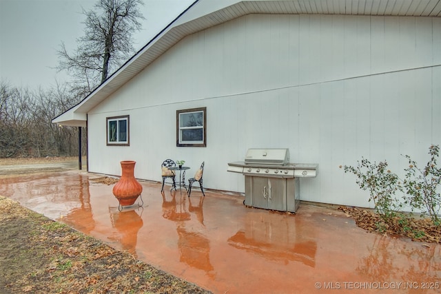 exterior space featuring a patio area