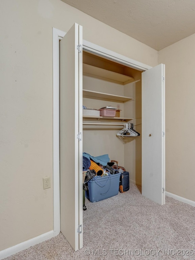 view of closet