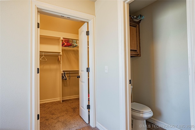 bathroom with toilet