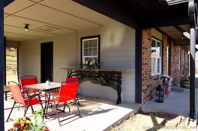 view of patio