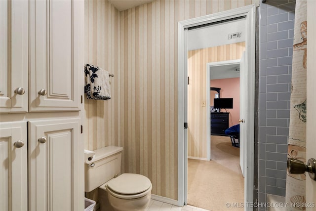 bathroom with toilet