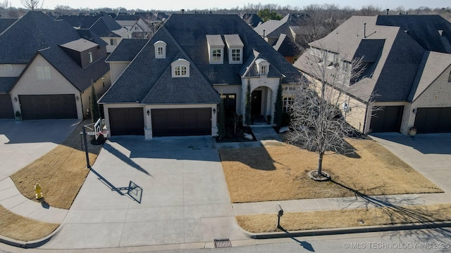 view of french country style house