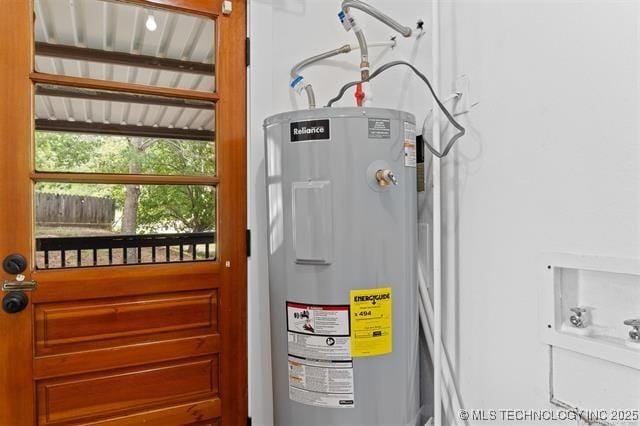 utilities with electric water heater