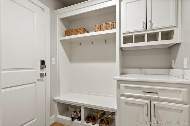 view of mudroom