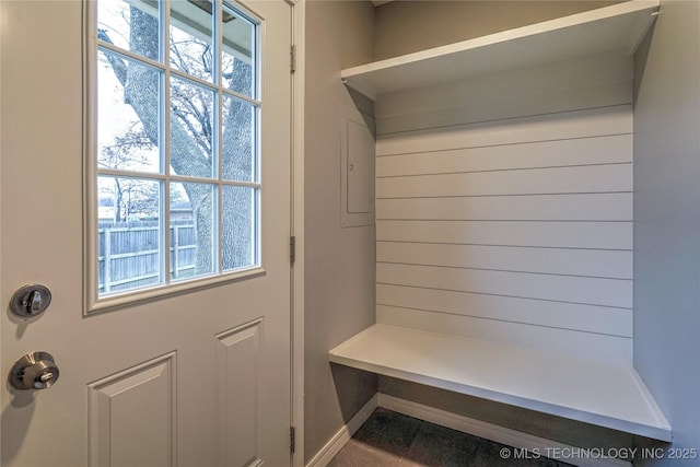 view of mudroom