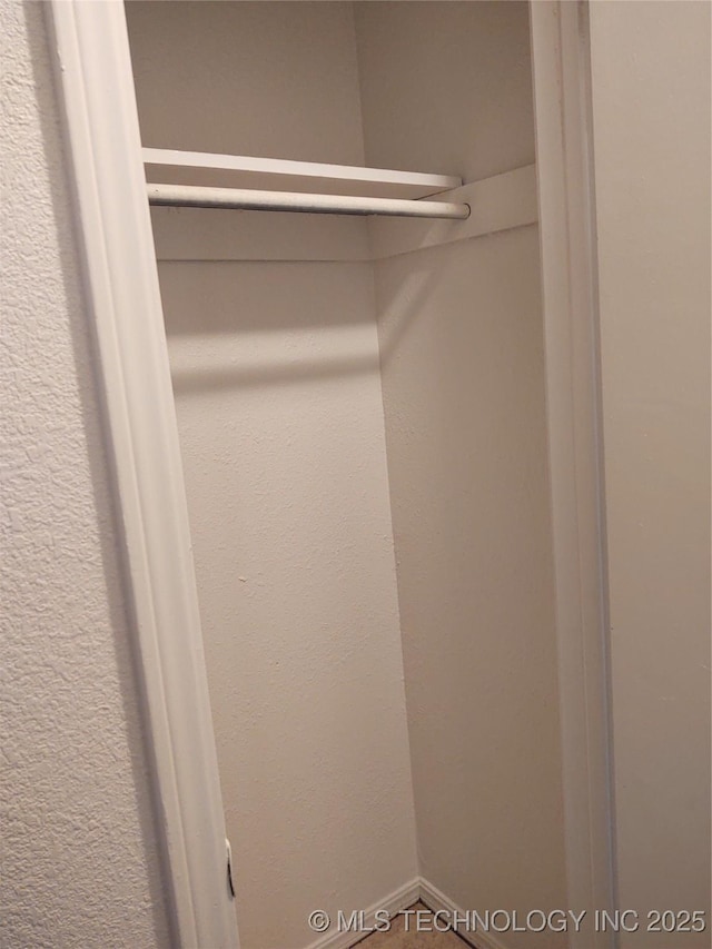 view of closet