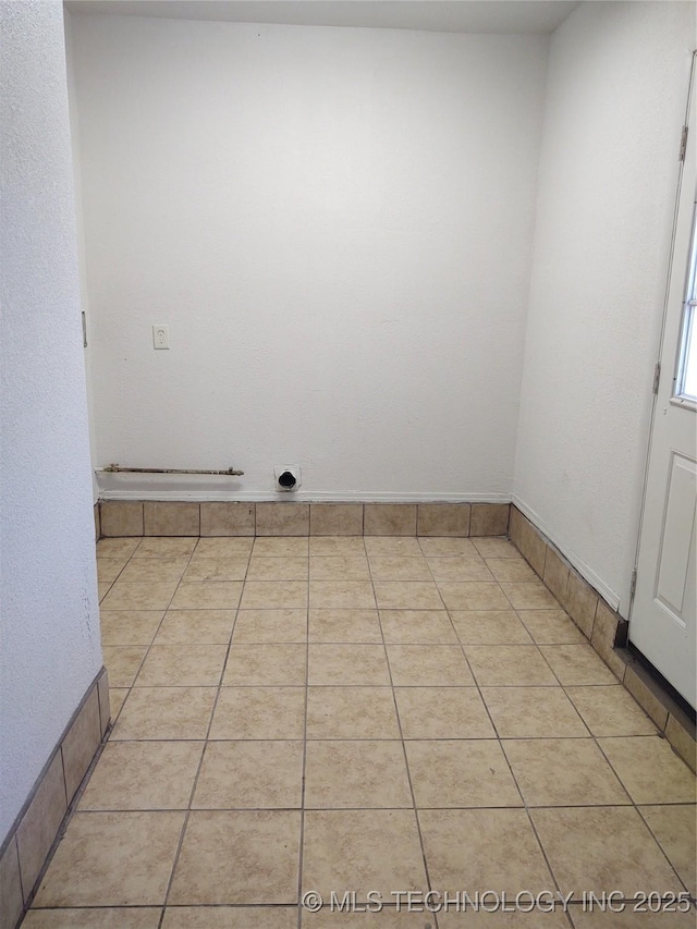 view of tiled empty room